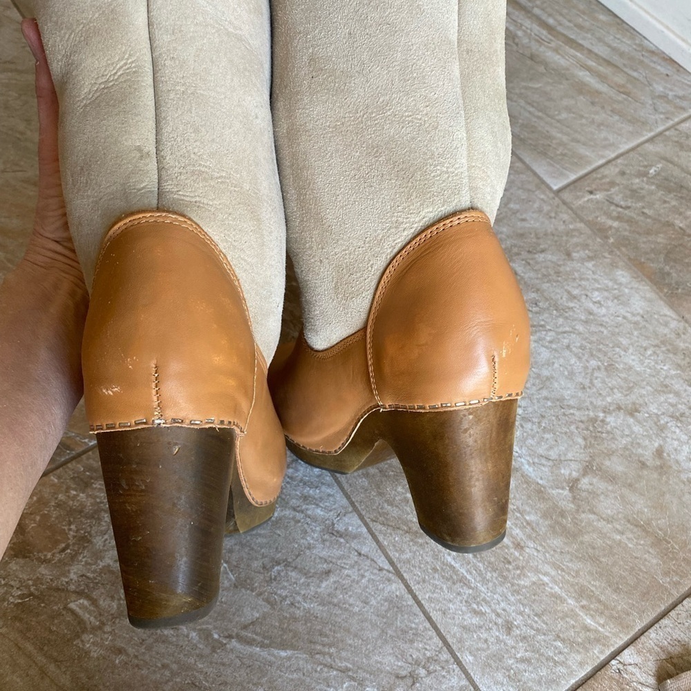 Jeffrey Campbell WOODIES BOGART Over the Knee Shearling Boot - Picture 13 of 16